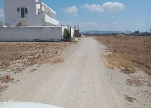 terrain de 400m hammamet sud
